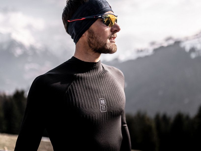 3D THERMO 110G LS TSHIRT BLACK